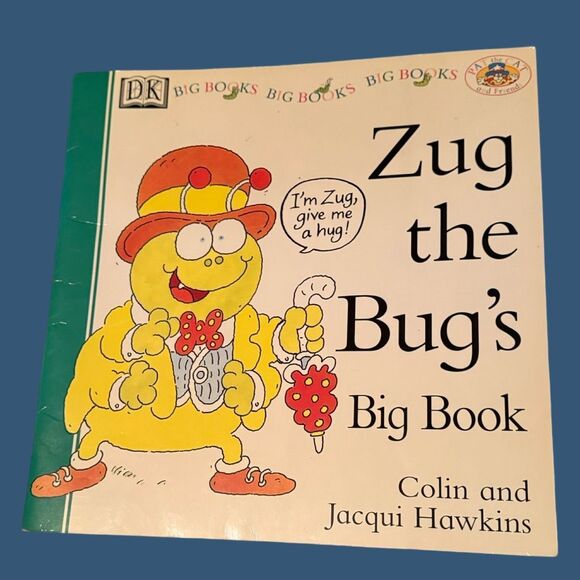 Set of 5 DK Big Books Vowel Sounds Classroom Book Pat Cat Zug Bug Tog Dog 14” - Picture 2 of 14